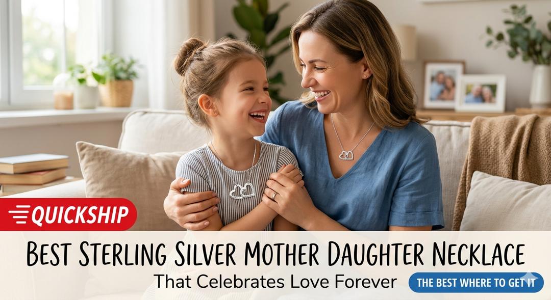 Best Sterling Silver Mother Daughter Necklace That Celebrates Love Forever
