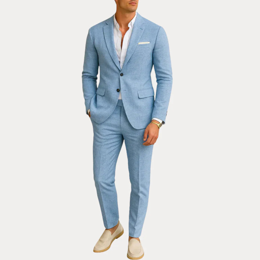 Jacket Trousers Two-piece Suit Man front view