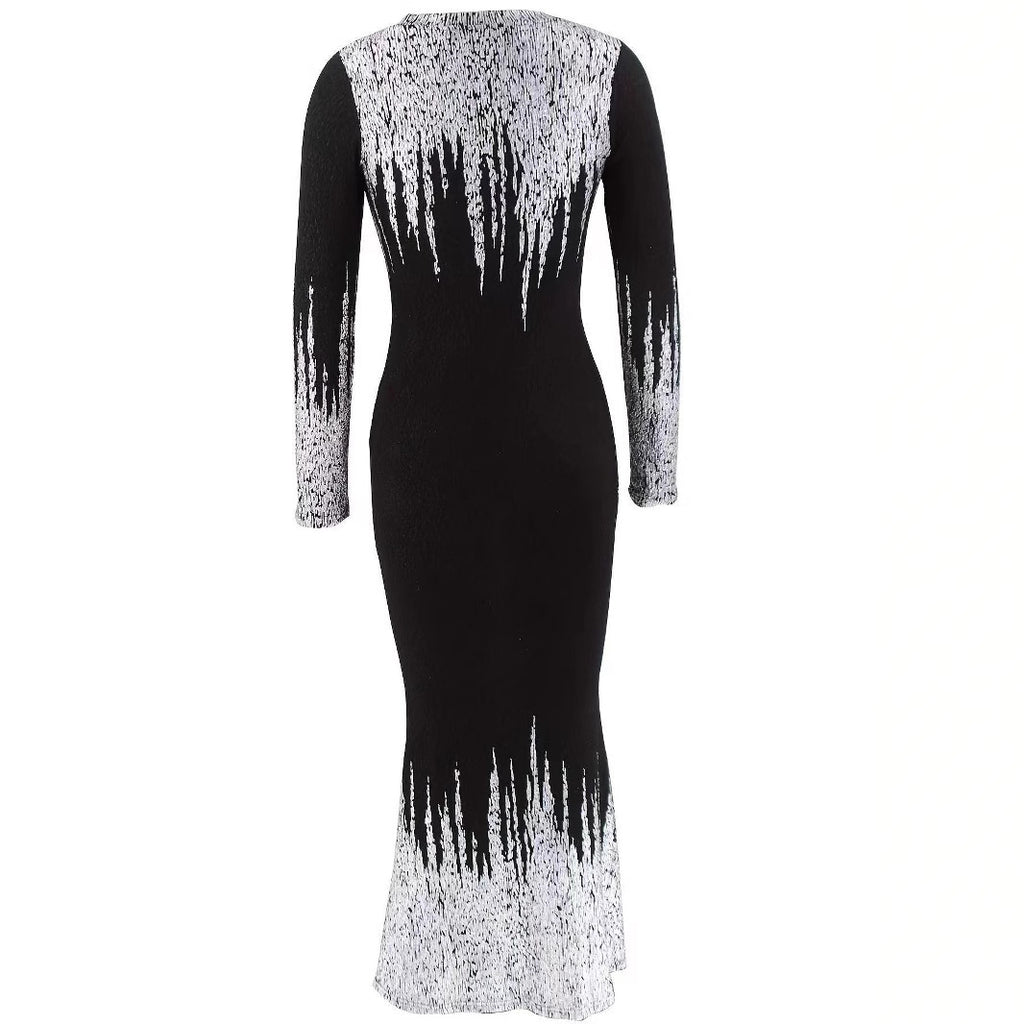 Autumn And Winter Fishtail Dress For Women