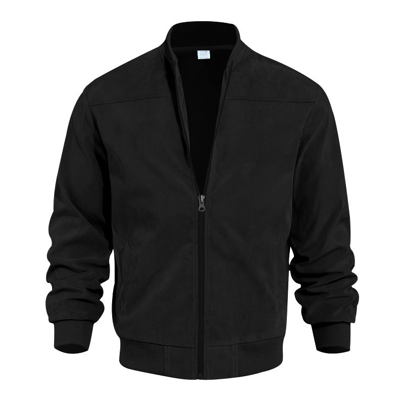 Casual Retro Long Sleeve Cardigan Jacket Male