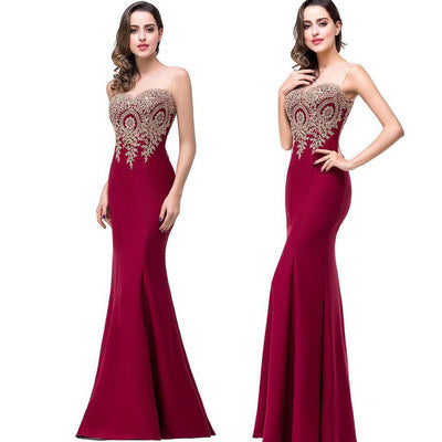 Fishtail bride toast costume