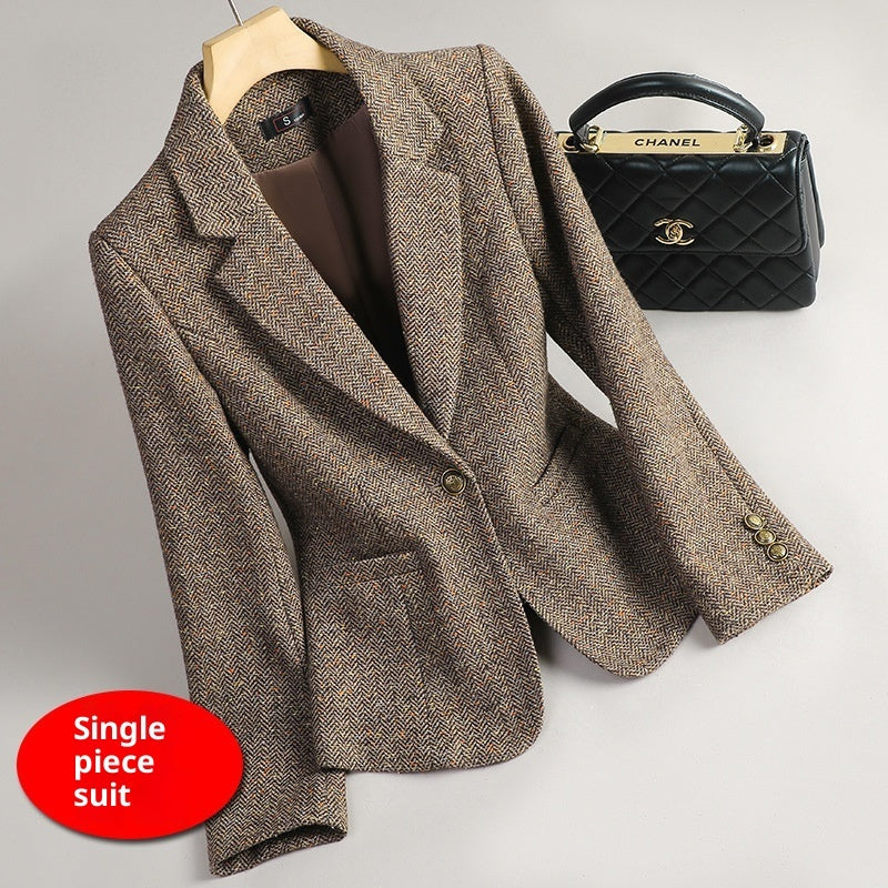 Women's Wool Suit Jacket