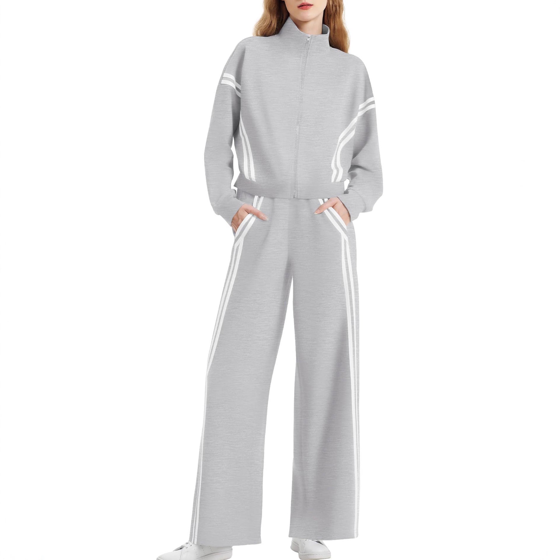 Autumn Suit Women's Side Double Strip