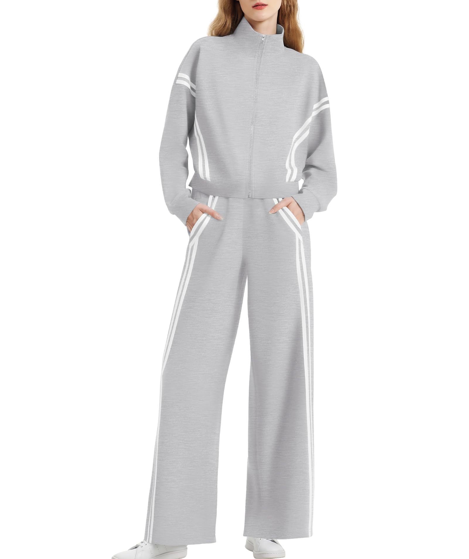 Autumn Suit Women's Side Double Strip