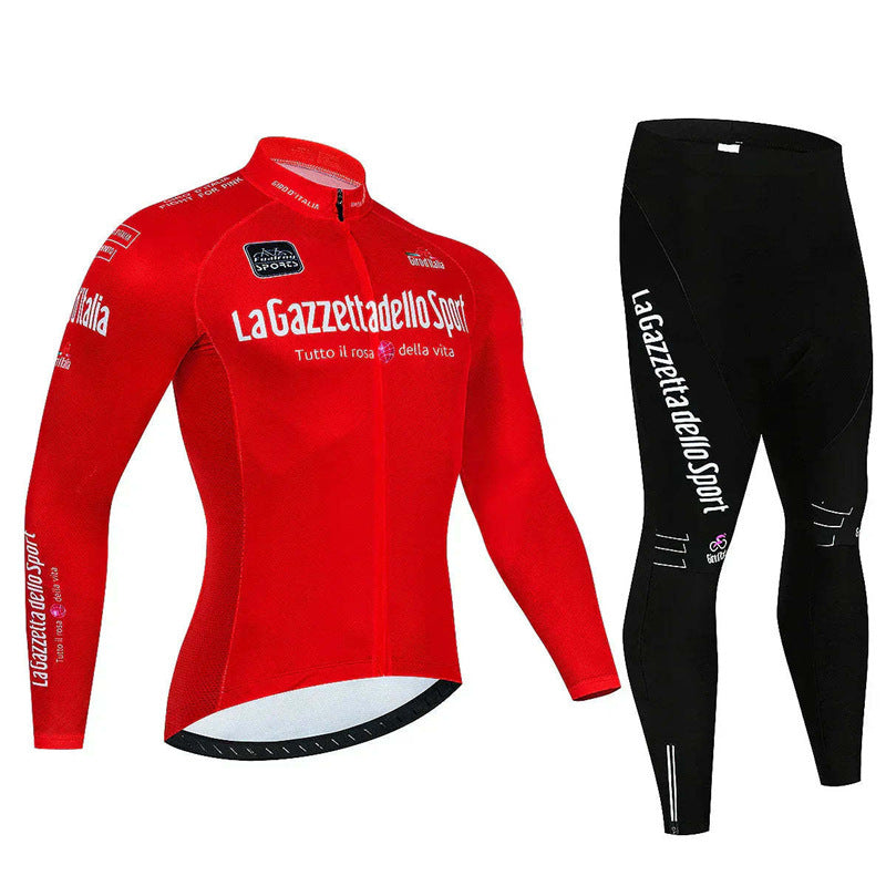 Autumn Long Sleeve Thin Mountain Bike Cycling Clothes Suit