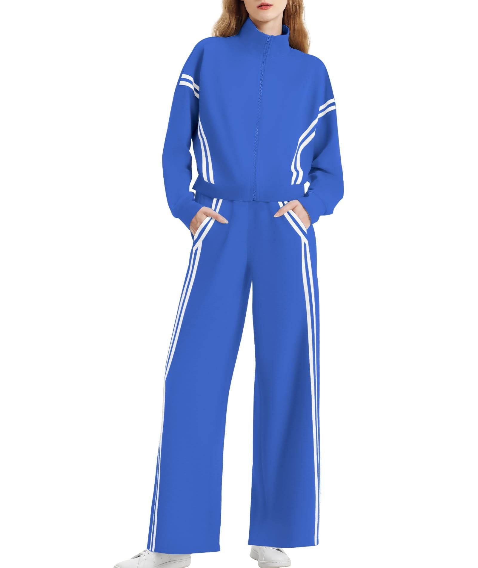 Autumn Suit Women's Side Double Strip