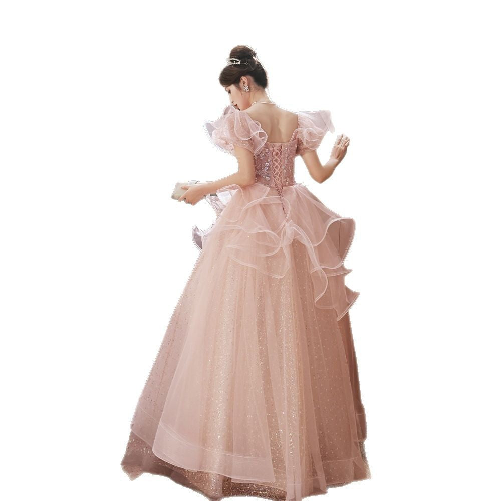 Evening Dress Women's Banquet Ceremony Exam Super Fairy Princess