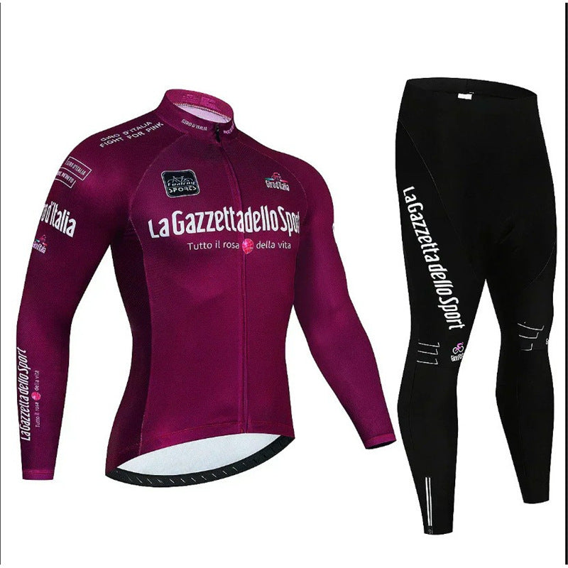 Autumn Long Sleeve Thin Mountain Bike Cycling Clothes Suit