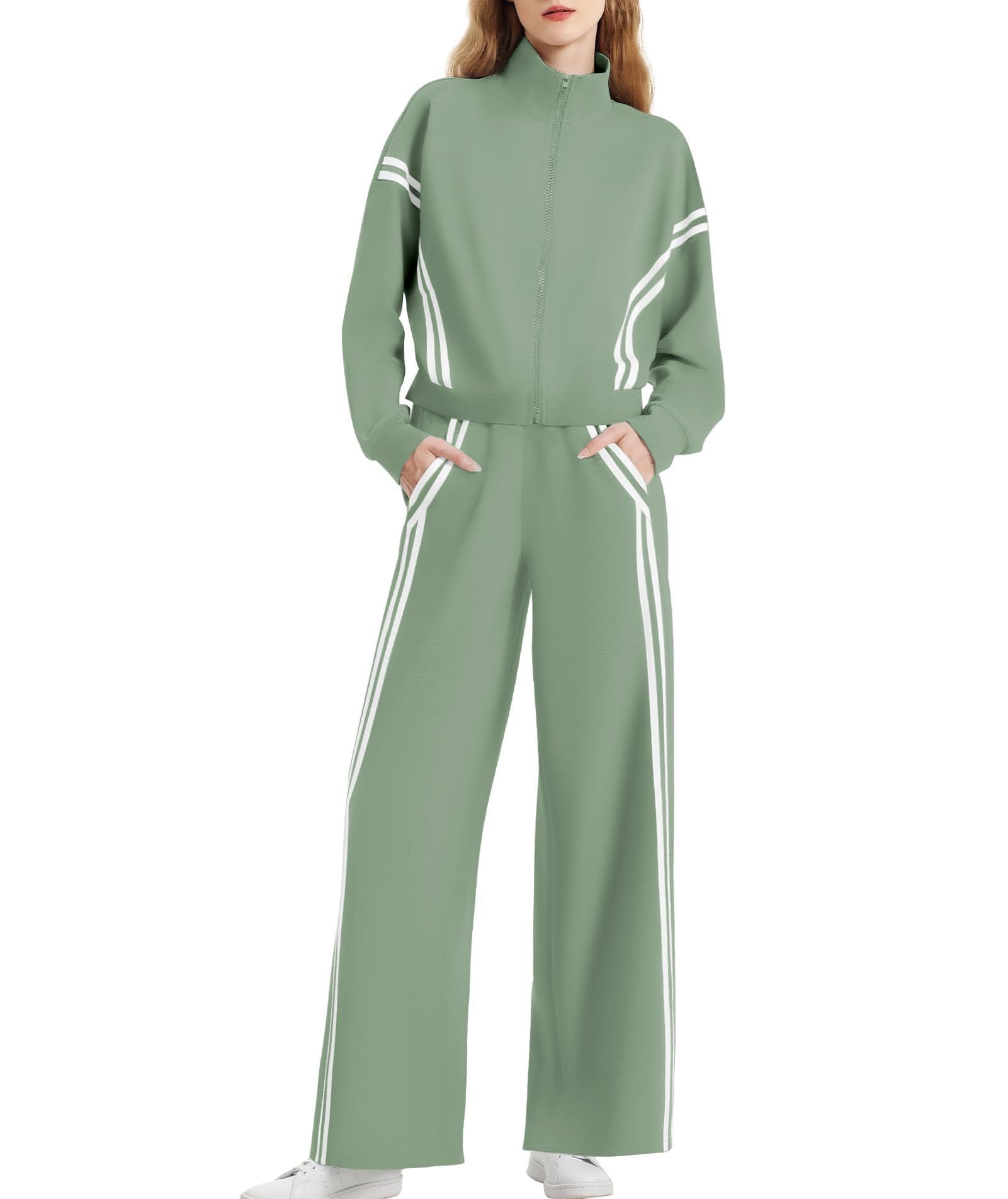 Autumn Suit Women's Side Double Strip