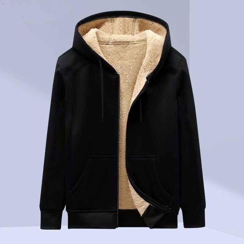 Student Zipper Sweater Men's Long Sleeve