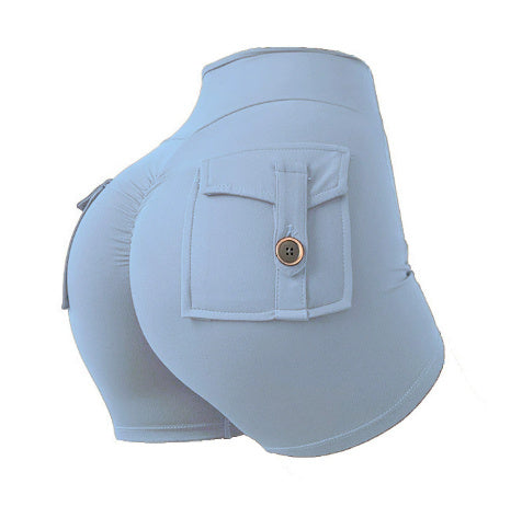 Workwear Peach Butt Lifting Fitness Shorts