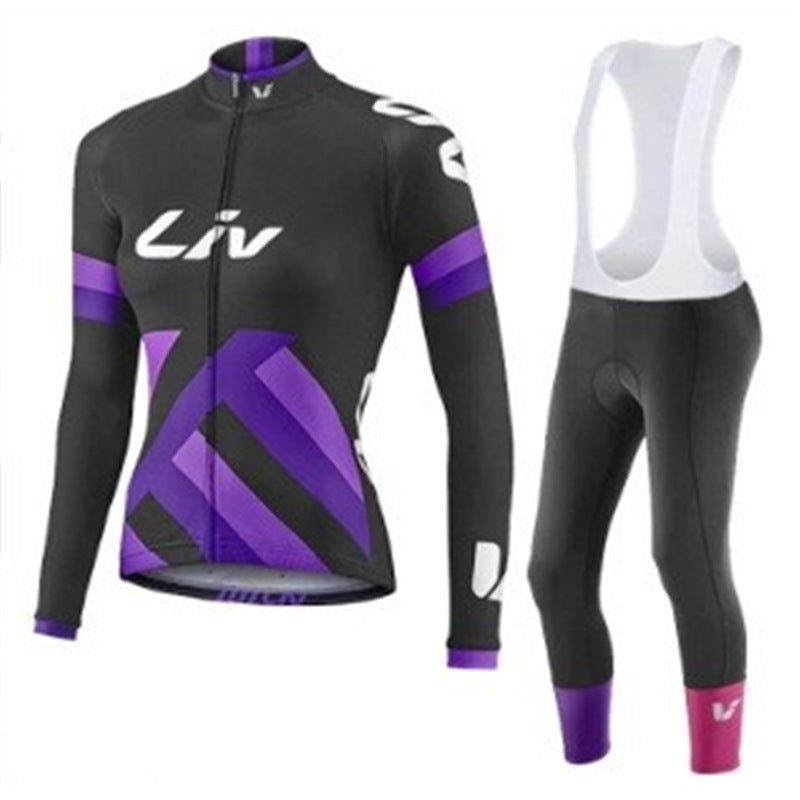 Autumn Long Sleeve Thin Mountain Bike Cycling Clothes Suit