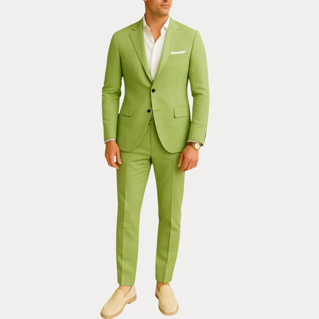 Jacket Trousers Two-piece Suit Man front view
