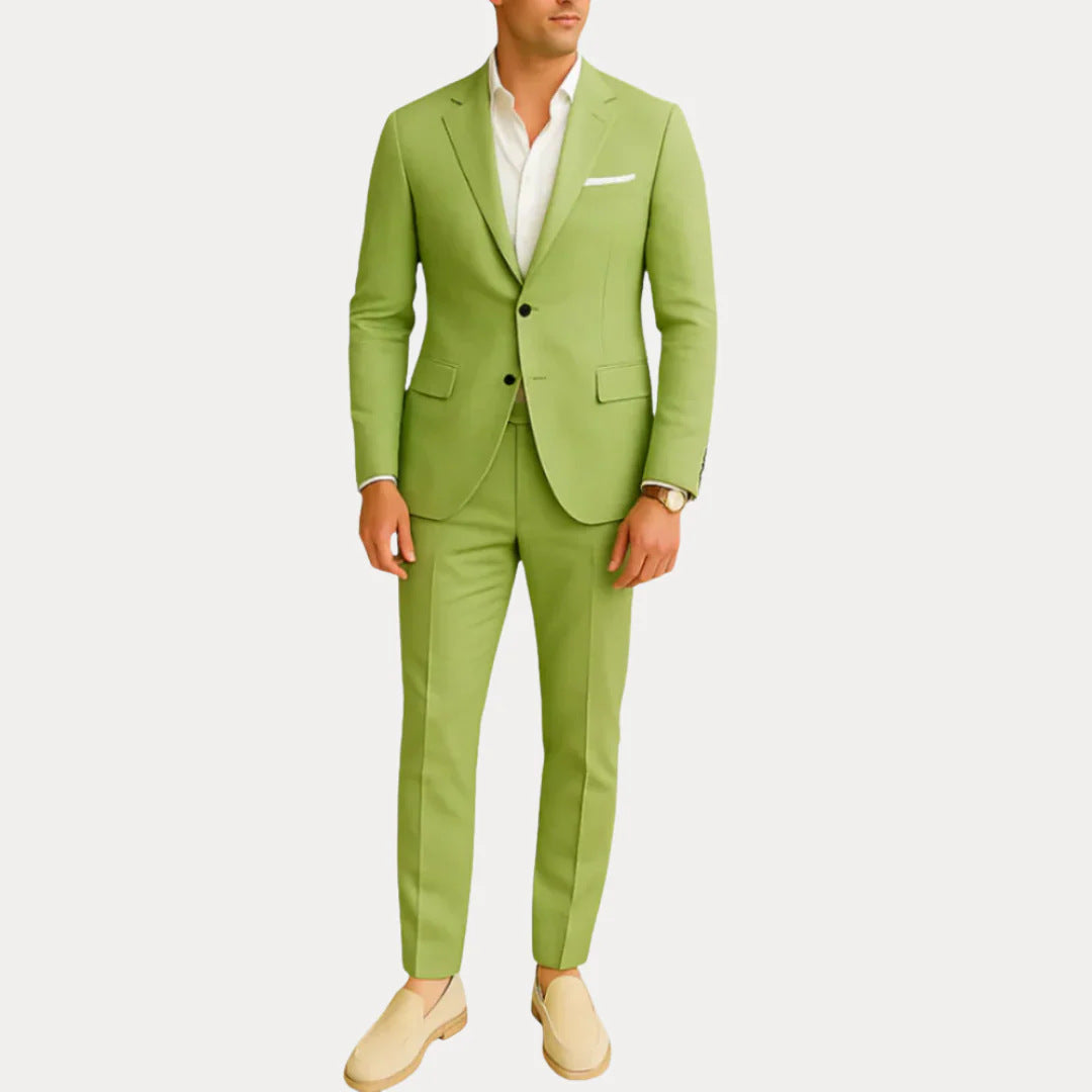 Jacket Trousers Two-piece Suit Man front view