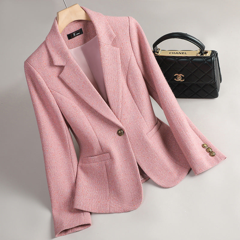 Women's Wool Suit Jacket