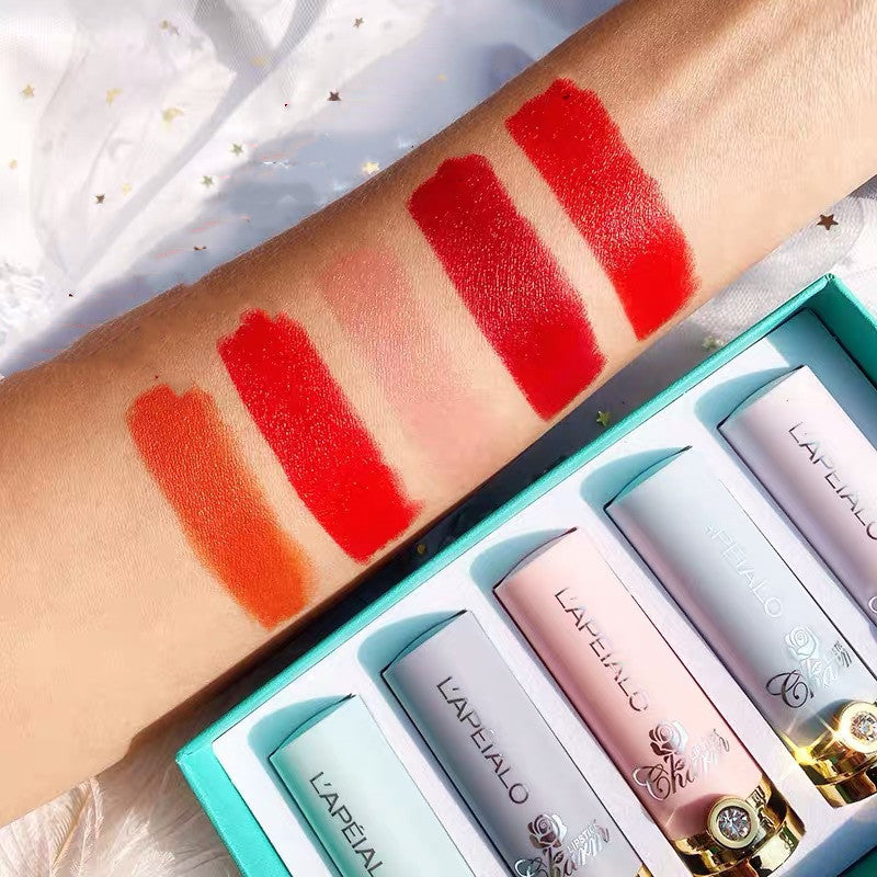 Lip Gloss and Lipstick Set-4