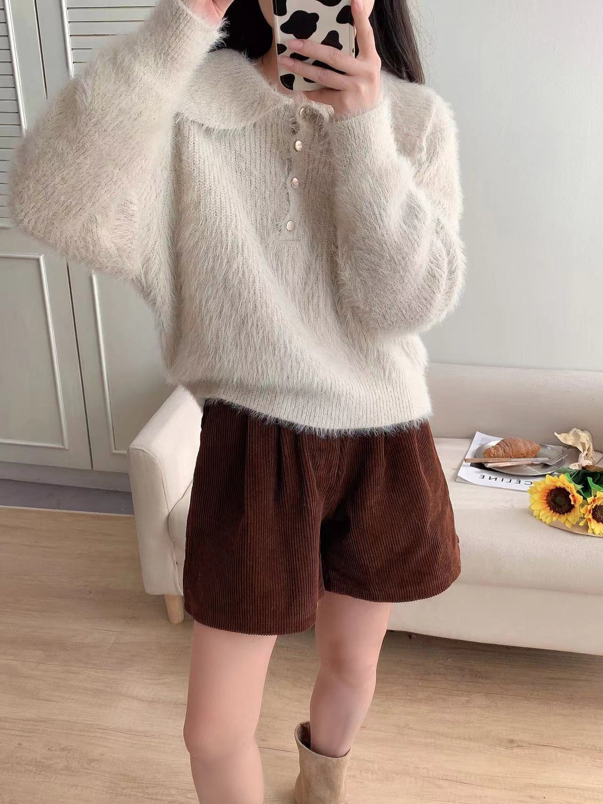 Loose Soft High-grade Sweater Top For Women