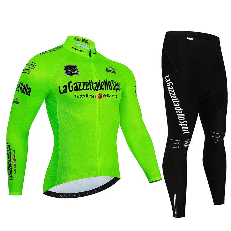 Autumn Long Sleeve Thin Mountain Bike Cycling Clothes Suit