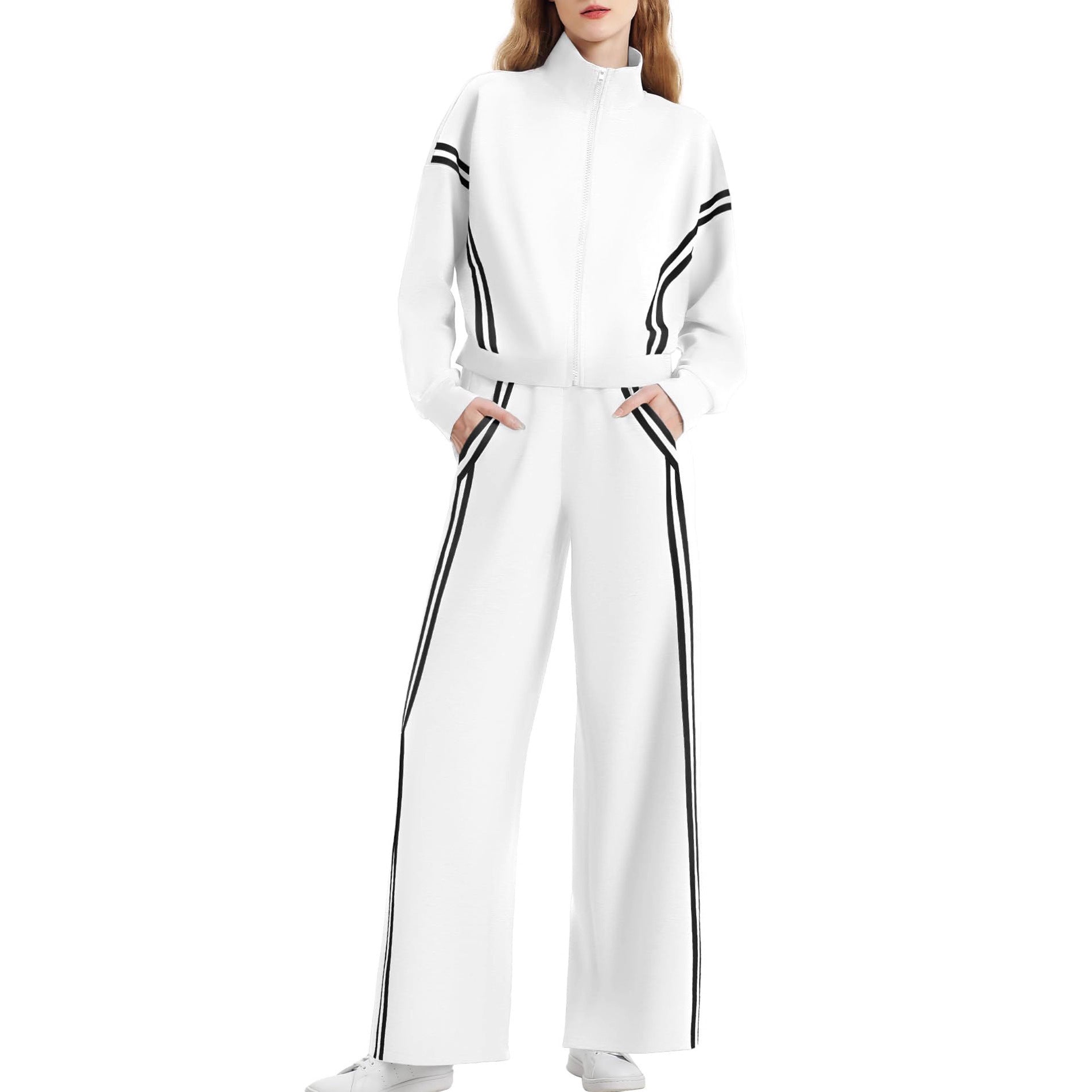 Autumn Suit Women's Side Double Strip