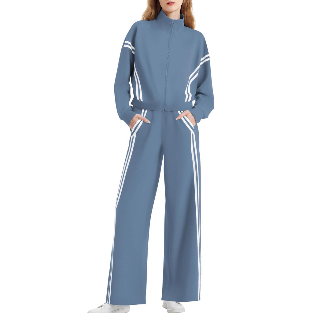 Autumn Suit Women's Side Double Strip