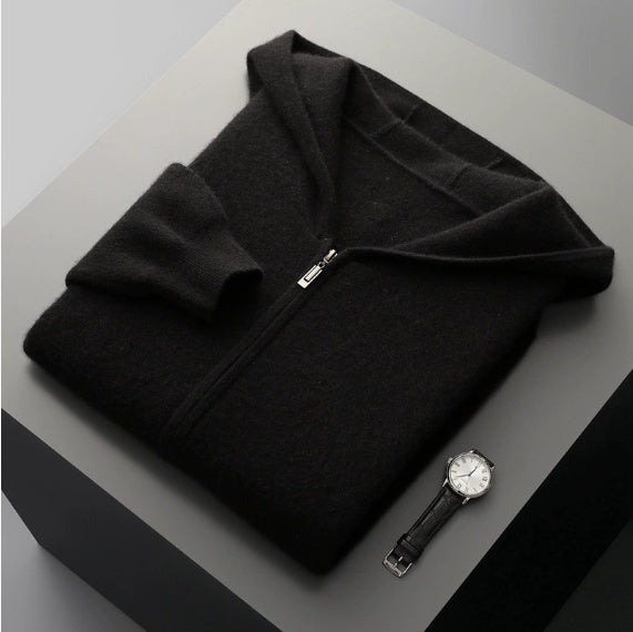 Men's Wool Coat Casual Pants Suit