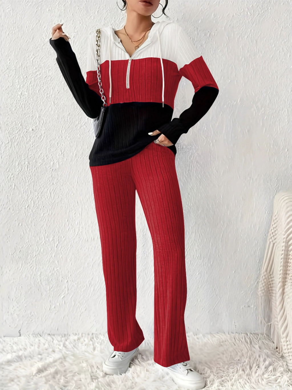 Autumn And Winter Casual Two-piece Suit Women