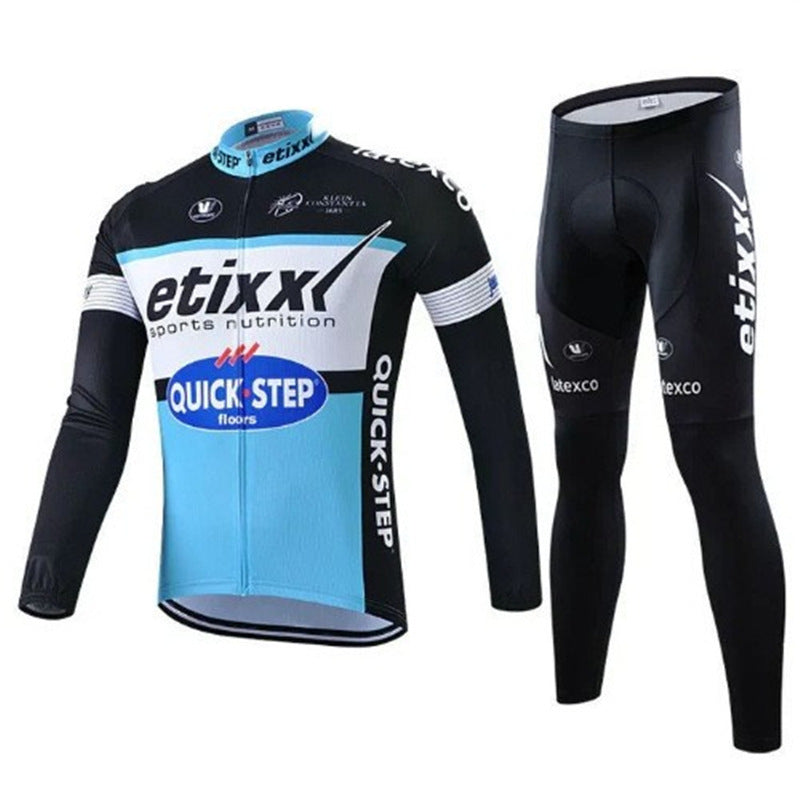 Autumn Long Sleeve Thin Mountain Bike Cycling Clothes Suit