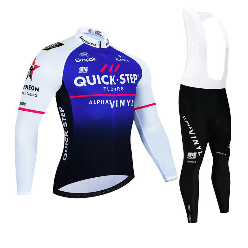 Autumn Long Sleeve Thin Mountain Bike Cycling Clothes Suit