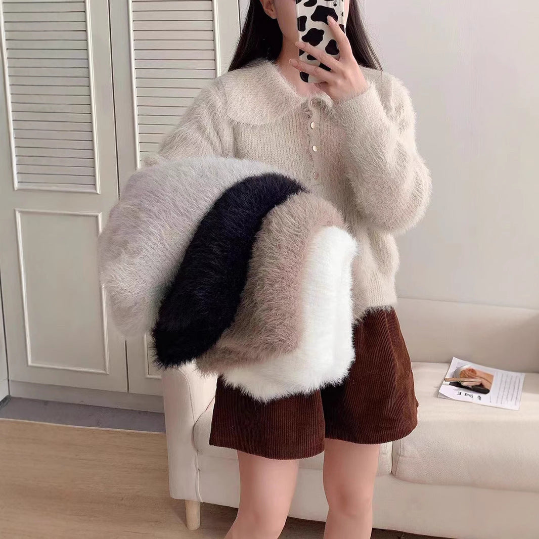 Loose Soft High-grade Sweater Top For Women