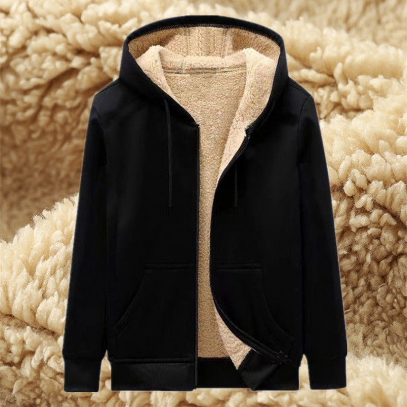 Student Zipper Sweater Men's Long Sleeve
